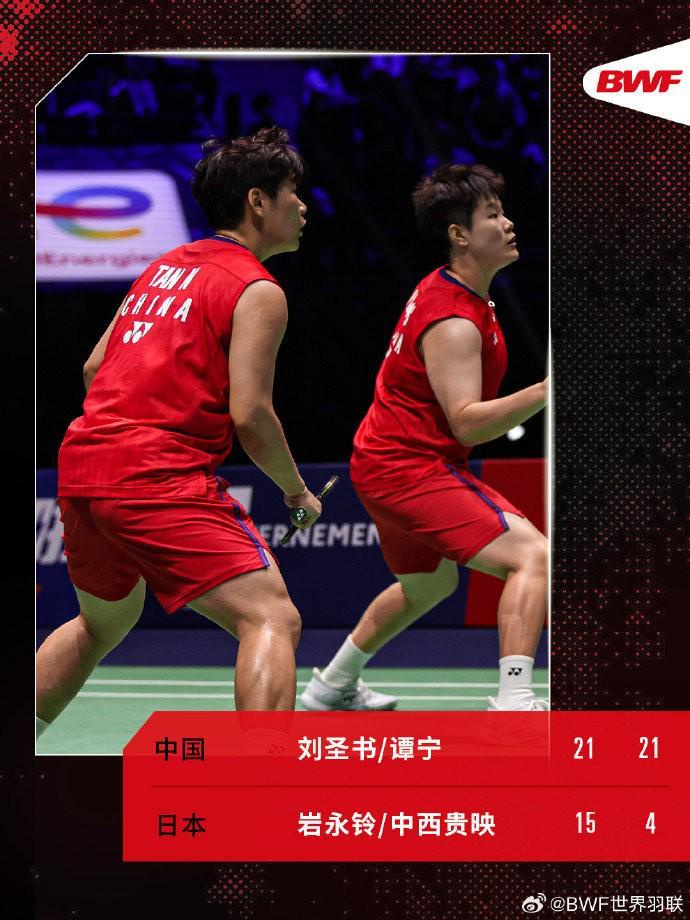 开云iOS-刘圣书/谭宁2-0战胜岩永铃/中西贵映，首次参加世锦赛便跻身决赛